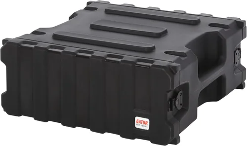 Vista 21 de Maletín Gator Cases con espacio para estantes y con moldeado rotatorio (Pro Series), Negro
