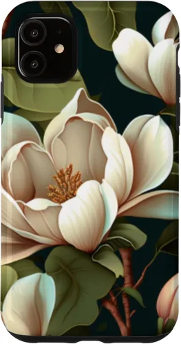Vista 8 de Carcasa Magnolia Floral para iPhone 17