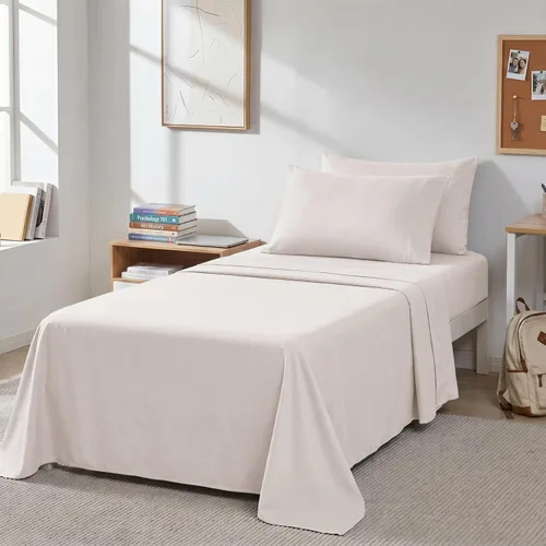 Vista 42 de Southshore Fine Living, Inc. Juego de sábanas de 4 piezas, 21 pulgadas de profundidad con sábana bajera, microfibra suave, sábana encimera de gran