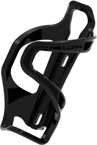 Vista 5 de Lezyne Flow SL Portabidón de Carga Lateral para Ciclismo de Carretera y Montaña, Izquierda - Negro bike-agua-botellas-jaulas