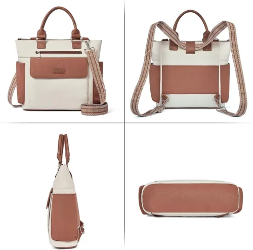 Vista 6 de CLUCI Bolsos de mano para mujer de cuero vegano, bolso bandolera grande de moda, bolso al hombro, el mejor regalo para ella