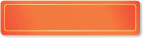 Vista 2 de MyHardHatStickers Tiras reflectantes retro duraderas para casco en color naranja fluorescente y azul - 1" x 4", paquete de 16, pegatinas para casco