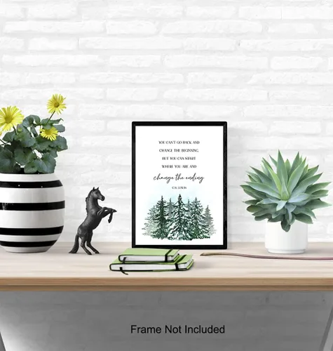 Vista 5 de Arte de pared con citas inspiradoras positivas motivacionales, regalos de aliento edificantes para mujeres, hombres, refranes estimulantes