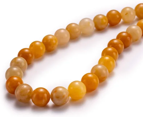 Vista 53 de BEADIA Cuentas redondas de jade africano natural de piedra suelta semipreciosas para hacer joyas 4MM 38cm/hebra