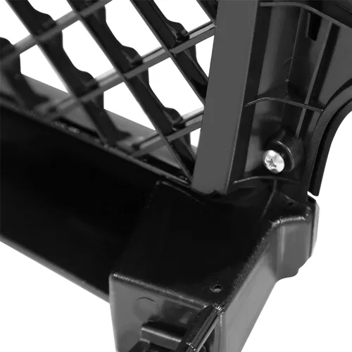 Vista 9 de Spec-D Tuning Rejilla de capó frontal de malla de panal negro brillante