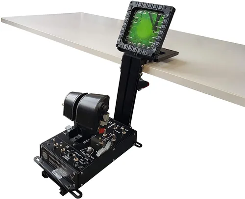 Vista 7 de J-PEIN UPGRADED - Desk mount for flight sim game joystick, throttle and hotas systems Hotas Joystick PC Hotas Mount Desk Mount