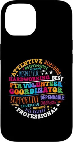 Vista 4 de iPhone 16 Parents Teacher Association PTA Volunteer Coordinator Case