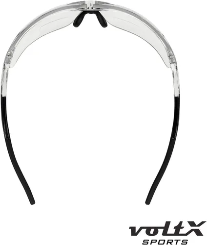 Vista 9 de voltX 'ULTIMATE SPORTS' Gafas de seguridad bifocales (montura transparente, lente transparente + 1.0 dioptrías) – Lente UV400 con revestimiento