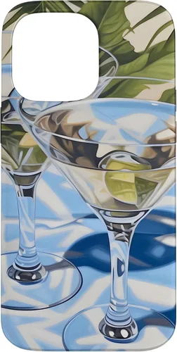 Vista 21 de iPhone 16 Beachside Martini's Case