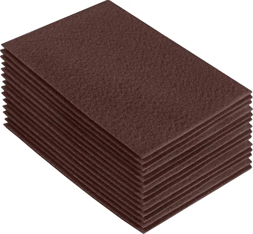 Vista 84 de FabricLA Hojas de fieltro acrílico para manualidades, cuadrados de fieltro precortados suaves de 4 x 4 pulgadas (3.9 in x 3.9 in), utiliza hojas