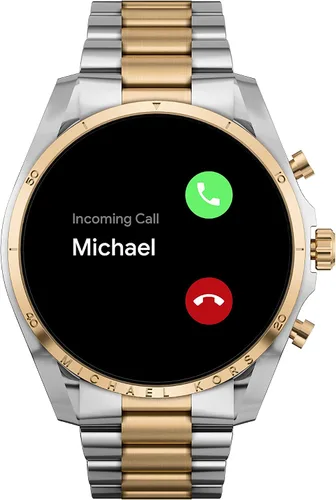 Vista 5 de Michael Kors - Reloj inteligente con pantalla táctil Gen 6 con altavoz frecuencia cardíaca oxígeno en la sangre GPS pagos sin contacto