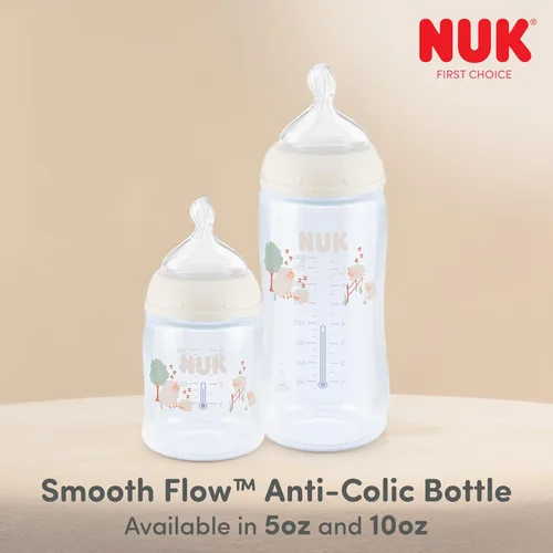 Vista 7 de NUK Simply Natural - Biberones de vidrio para bebé, 4 onzas, paquete de 3
