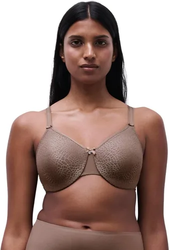 Vista 9 de Chantelle Minimizador C Magnifique Sin Costuras Sin Forro para Mujer 11 Nero - Negro