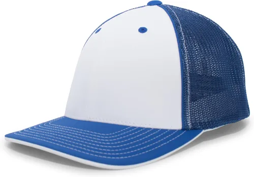 Vista 11 de Pacific Headwear Gorra unisex Pacific Headwear Trucker Flexfit® para adultos Grafito/Negro/Negro