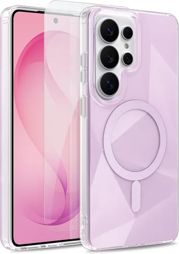 Vista 170 de Funda magnética para Google Pixel 10 Pro XL [compatible con Magsafe] [bonito diseño fluorescente de moda] a prueba de golpes, delgada, translúcida