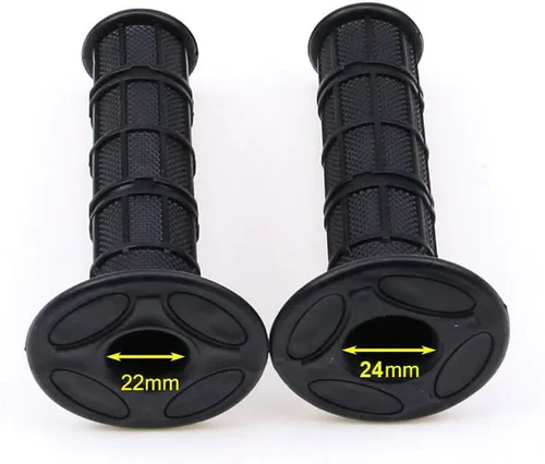 Vista 4 de Puños universales de goma antideslizantes de 0.866 in 7/8 pulgadas para KLX SDG XR CRF SDG SSR YZF WRF KXF TTR RMZ Enduro Motocross Dirt Pit Bike