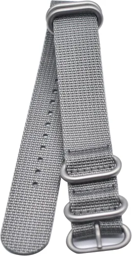 Vista 41 de ArtStyle Correa de reloj con correa de nailon de calidad de 0.069 pulgadas de grosor y hebilla cepillada resistente