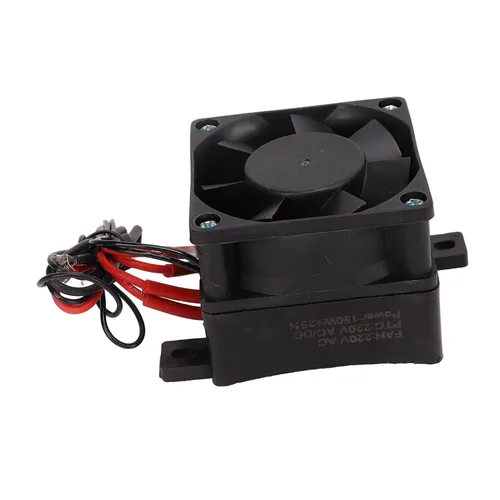 Vista 8 de Mini calentador IR para espacio pequeño 150 W AC220 V, calentador de ventilador PTC, calentador de coche a ir, calentadores para humidificador