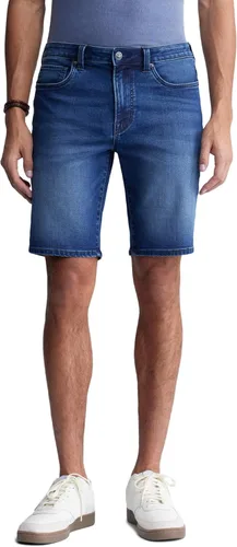 Vista 21 de Buffalo David Bitton Pantalones cortos de mezclilla rectos y relajados para hombre