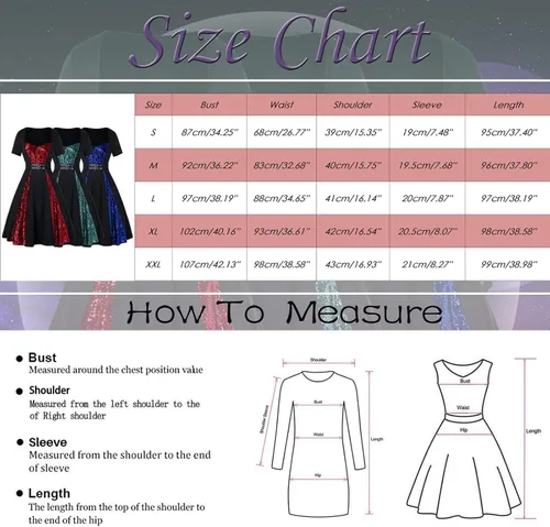 Vista 3 de Women 2023 Halloween Dress V Neck Short Sleeve Sequine Dresses Trendy Party Dress Steampunk Dress Vintage Dress Skirt