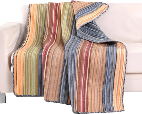 Vista 2 de Greenland Home Katy - Manta reversible 100% algodón