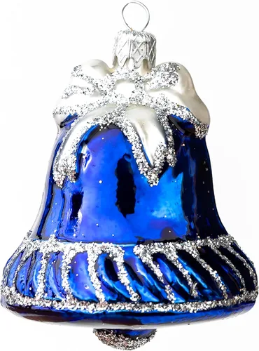 Vista 25 de Adorno de Navidad de ángel mini de vidrio soplado hecho a mano de Polish Gallery