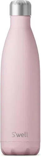 Vista 48 de S'well Botella de Agua de Acero Inoxidable, 17 oz, Angel Food, Recipientes con Aislamiento al Vacío de Triple Capa Mantienen las Bebidas Frías por