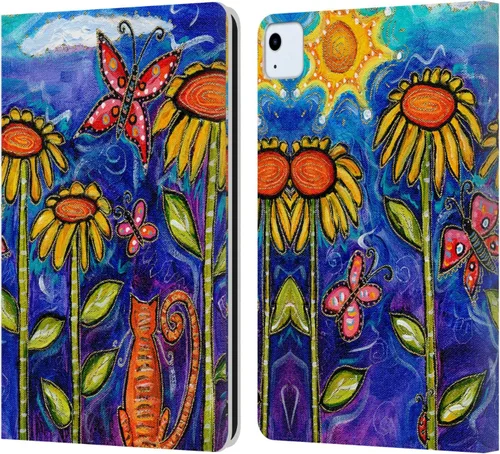Vista 10 de Head Case Designs Officially Licensed Wyanne Half Light Nature 2 Leather Wallet Case Compatible with Apple iPad Air 11 2020/2022/2024/2025