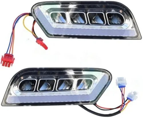 Vista 2 de Revenge Kit de luces LED de lujo para carritos de golf con iluminación LED completa y señalización para conducción segura y elegante