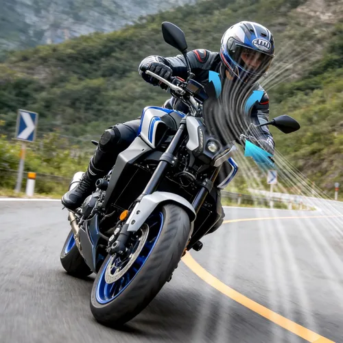 Vista 2 de Parabrisas de motocicleta de 12 pulgadas para MT09 MT-09/SP FZ09 2021 2022 2023 deflector de viento delantero con soporte de montaje, negro