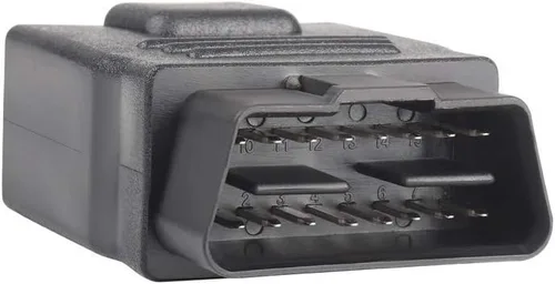Vista 5 de Mini tamaño OBD2 OBDII Full 16 Pin macho a hembra Adaptador de diagnóstico Extensor de diagnóstico OBD Conector de extensión de puerto convertidor