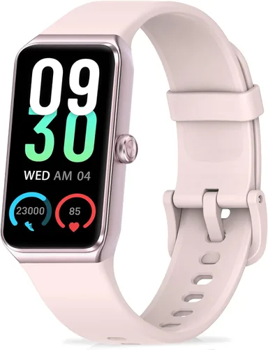 Vista 8 de Monitor de actividad física, reloj de fitness con frecuencia cardíaca 24/7, oxígeno en sangre, presión arterial, relojes inteligentes con más de 100