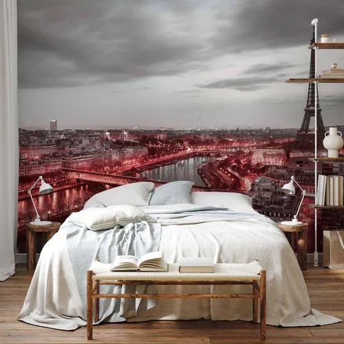 Vista 5 de artgeist Mural de pared prémium de París 79 x 55 pulgadas, papel tapiz no tejido XXL, decoración de pared de forro polar, impresión fotográfica