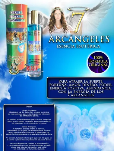 Vista 3 de Perfume 7 Arcángeles / 7 Arcángeles Perfume - Atrae suerte, armonía y protección