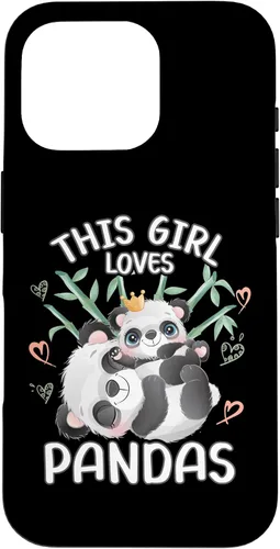 Vista 20 de This Girls Loves Pandas' for Teen Girls Case for iPhone 17