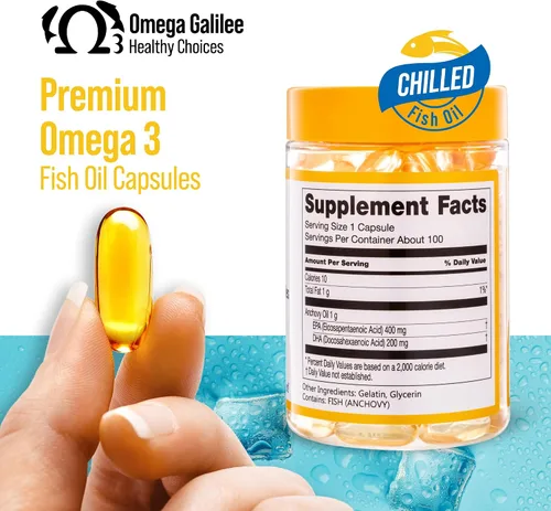 Vista 4 de No más problemas de oxidación de aceite de pescado Omega 3, lo resolvimos con empaquetado en frío para frescura y potencia. Suplemento Omega 3