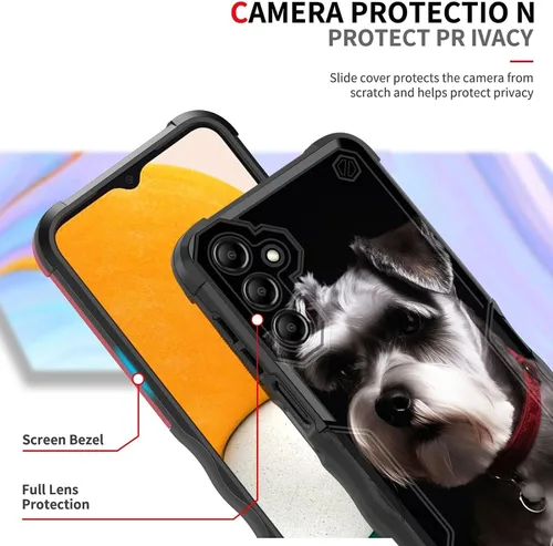 Vista 615 de Funda para Galaxy A14 5G, [Doble Capa][Protección contra Caídas de Grado Militar de 10 Pies] [Antideslizante] Funda Resistente a Prueba de Golpes