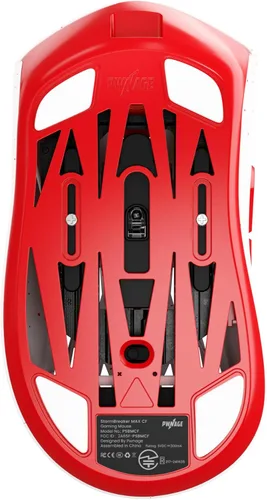 Vista 6 de PWNAGE Stormbreaker Carbon Fiber MAX CF Mouse inalámbrico para juegos 8 kHz - 1.59 oz Ultraligero Esports Pro Gamer Flawless Professional PAW3950