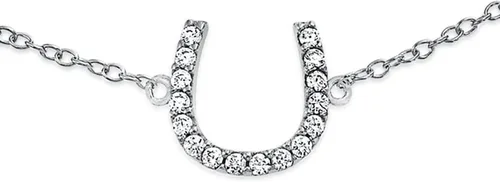 Vista 2 de Delicada tobillera de herradura ecuestre con circonita cúbica, dije de la suerte, joyería occidental para mujeres, adolescentes, chapado en oro