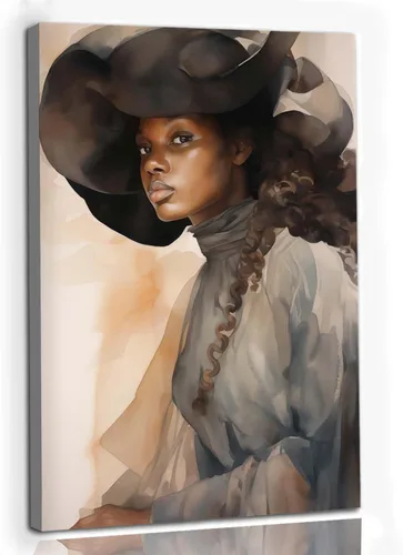 Vista 8 de JCSMHVLA Imágenes de mujeres negras para dormitorio, baño, pinturas minimalistas afroamericanas, arte de pared bohemio para pared de niña negra