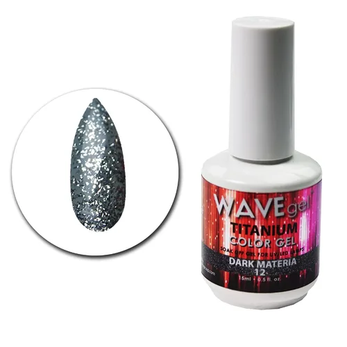 Vista 13 de WAVEGEL - Esmalte de uñas en gel con purpurina, colección Titanio, #28 Twinkle Pink I 0.5 onzas