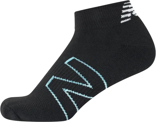Vista 5 de New Balance Calcetines deportivos para mujer - Calcetines tobilleros de corte de cuarto (12 unidades)