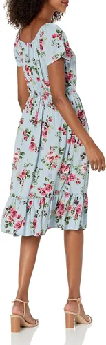 Vista 2 de The Children's Place Vestido casual de manga corta para mujer