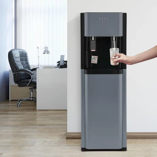 Vista 2 de Dispensador de agua de carga inferior, enfriador de agua de 5 galones con 3 ajustes de temperatura, dispensador de agua con funciones de calefacción