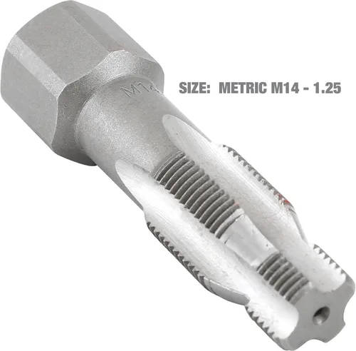 Vista 4 de OEMTOOLS 25647 Salvabujías de 5 Piezas, Escariador de Rosca M14-1.25 e Insertos de Rosca, Incluye 3 Insertos de Rosca, 1 Escariador y 1 Herramienta
