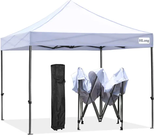 Vista 15 de Carpa Desplegable 10x10 Serie Comercial, Blanco