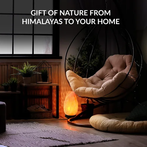 Vista 8 de Himalayan Glow Lámpara de sal - Lámpara de sal multicolor USB del Himalaya con control de atenuador Bombilla LED Base de plástico Brillo