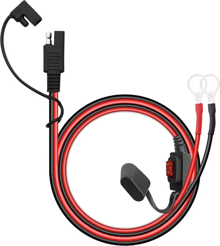 Vista 7 de Conector de batería SAE YACSEJAO 2FT/60CM 18AWG SAE a conector de terminal de junta tórica de 2 pines de desconexión rápida SAE Cable de extensión