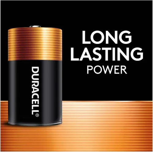 Vista 2 de DURACELL Pilas alcalinas Coppertop D, paquete de 12 (MN1300)