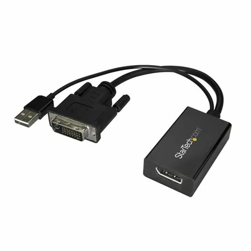 Vista 2 de Adaptador DisplayPort a DVI Startech DVI2DP2 Negro